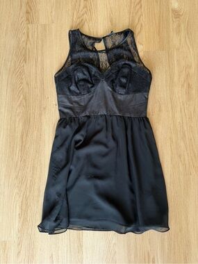 Elegant Black Lace Dress